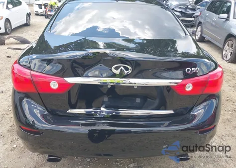 2016 Infiniti Q50 3.0T Premium из США, поврежденный, VIN JN1EV7AP0GM306360